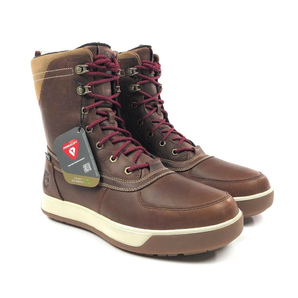 Timberland Tenmile Brown Mid Calf Waterproof Boots - Picture 2 of 9